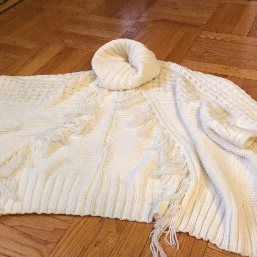 White poncho
